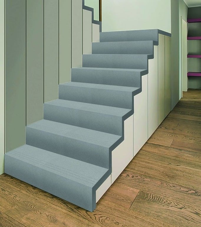 Step and Riser / نوارها - 300 × 1200 میلی متر ( 12 × 48 اینچ ) - Step Matt_03