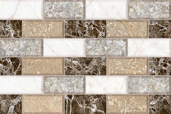 Giga Ijinle Igbega Tiles - 250 x 375 mm (10 x 15 inch) - E-717