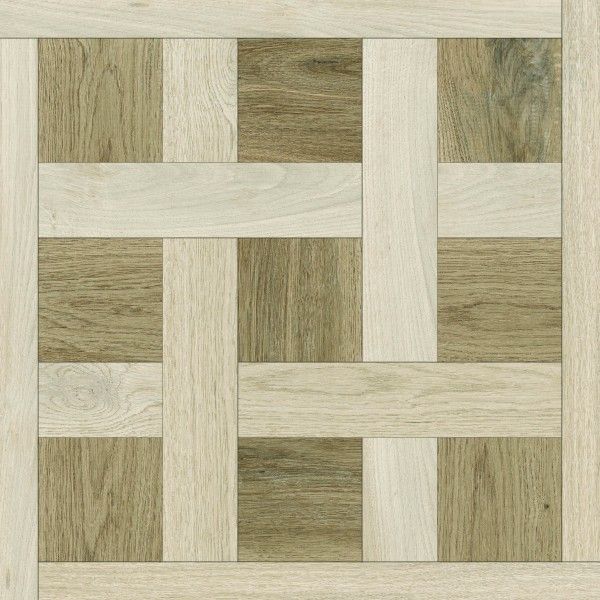 porcelanato ladrilho hidraulico - 600 x 600 mm (24 x 24 polegadas) - KASHMIRI LIGHT OAK