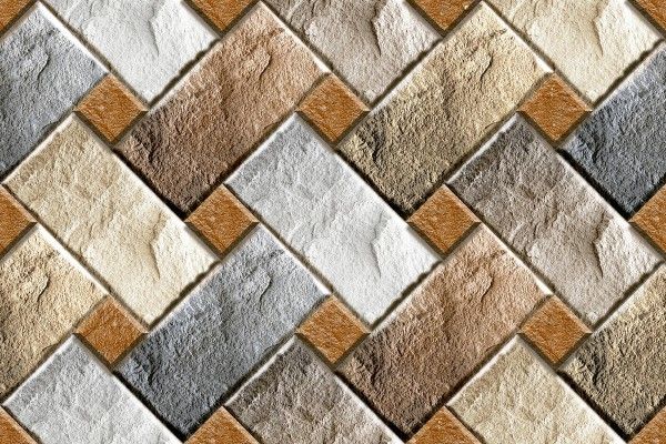 Giga Ijinle Igbega Tiles - 300 x 450 mm (12 x 18 inch) - E-6004