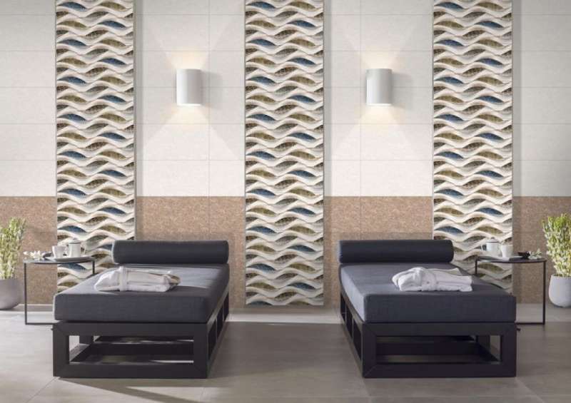 Wall Tiles - 300 x 600 mm ( 12 x 24 inch ) - Art_Glossy-89-D