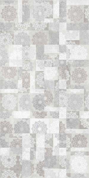 पीजीवीटी और जीवीटी टाइल्स - 600 x 1200 मिमी (24 x 48 इंच) - quina-grey-decor-02