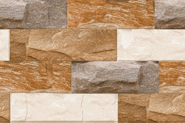 Exterior / Elevation Tiles - 250 x 375 mm ( 10 x 15 inch ) - E-737