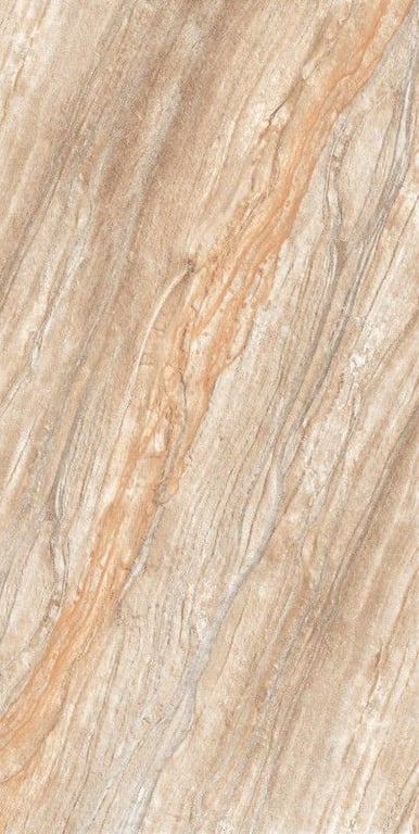 पीजीवीटी और जीवीटी टाइल्स - 600 x 1200 मिमी (24 x 48 इंच) - FOSSIL BROWN-A