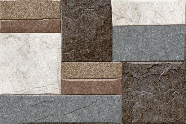 Exterior / Elevation Tiles - 300 x 450 mm  ( 12 x 18 inch ) - E-2004