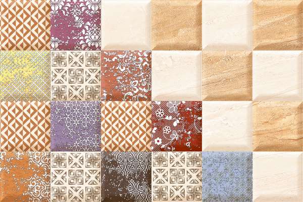 Wall Tiles - 300 x 450 mm  ( 12 x 18 inch ) - 55048_HL_1_{46}