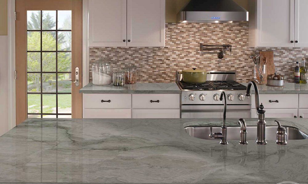 Sea Pearl Quartzite countertop