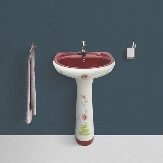 Pedestal para lavabo  - S-Burgundy