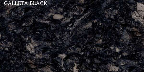 carrelage porcelanosa - 600 x 1200 mm ( 24 x 48 pouces ) - GALLETA BLACK_p1  copy