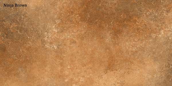 piso azulejo - 600 x 1200 mm (24 x 48 pulgadas) - Ninja Brown