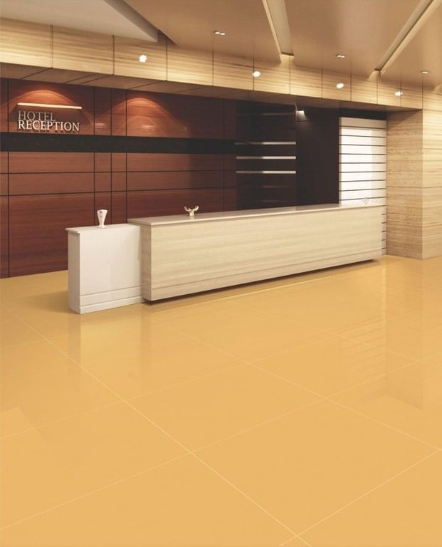 piso de porcelanato - 600 x 600 mm (24 x 24 polegadas) - JAISALMER