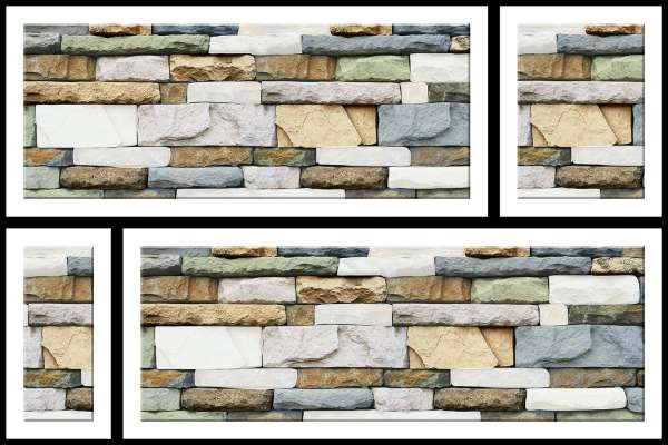 Exterior / Elevation Tiles - 300 x 450 mm  ( 12 x 18 inch ) - 9025