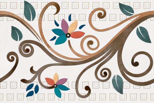 carrelage mural - 300 x 450 mm (12 x 18 pouces) - 2098_HL-1