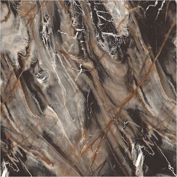 بلاط الباركيه - 600 × 600 مم (24 × 24 بوصة) - cosmic-brown