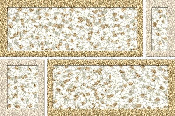 Giga Ijinle Igbega Tiles - 300 x 450 mm (12 x 18 inch) - E-2021