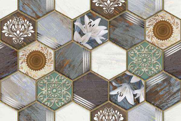 Wall Tiles - 300 x 450 mm  ( 12 x 18 inch ) - 3023_HL