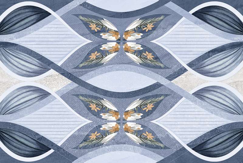 디지털 벽 타일 - 300 x 450mm(12 x 18인치) - 218-Da
