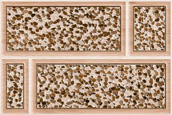 Giga Ijinle Igbega Tiles - 300 x 450 mm (12 x 18 inch) - 9066