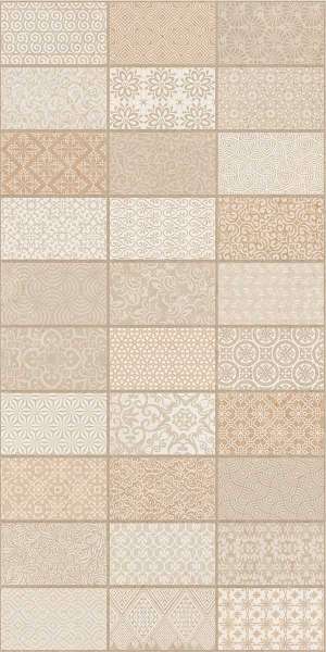 بلاط الباركيه - 600 × 1200 مم (24 × 48 بوصة) - elegance-beige-decor-02