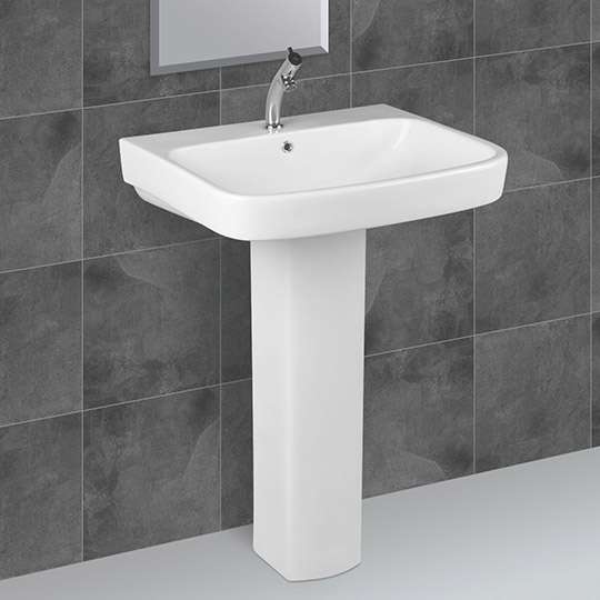 Pedestal para lavabo  - Vista