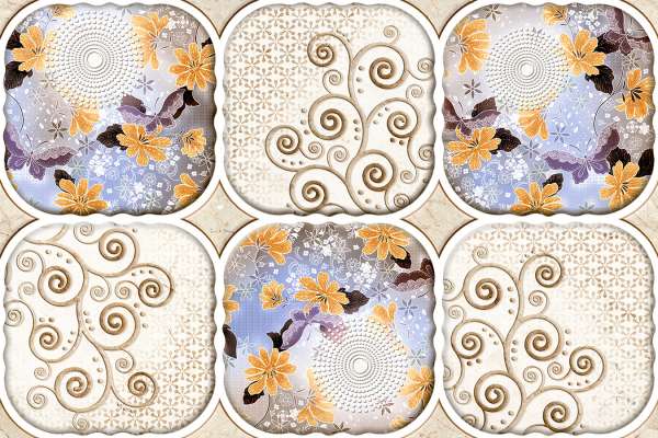 Digital odi Tiles - 300 x 450 mm (12 x 18 inch) - 1111_HL_1