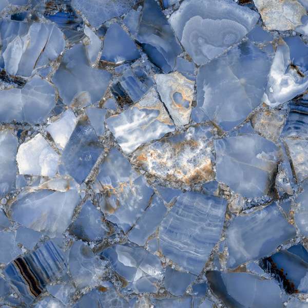 rajoles de porcellana vidriada - 600 x 600 mm (24 x 24 polzades) - DIAMOND BLUE