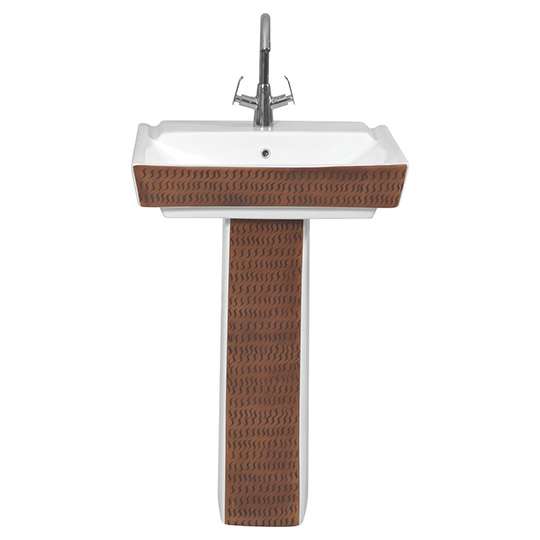 Wash Basin Pedestal  - Sonata Set 104