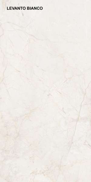 Glazed Porcelain Tiles - 600 x 1200 mm ( 24 x 48 inch ) - LEVANTO BIANCO P1