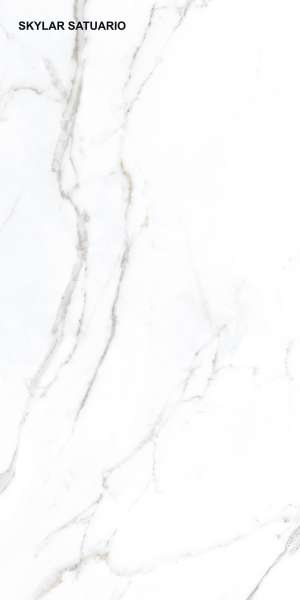 Glazed Porcelain Tiles - 600 x 1200 mm ( 24 x 48 inch ) - SKYLAR SATUARIO P1 