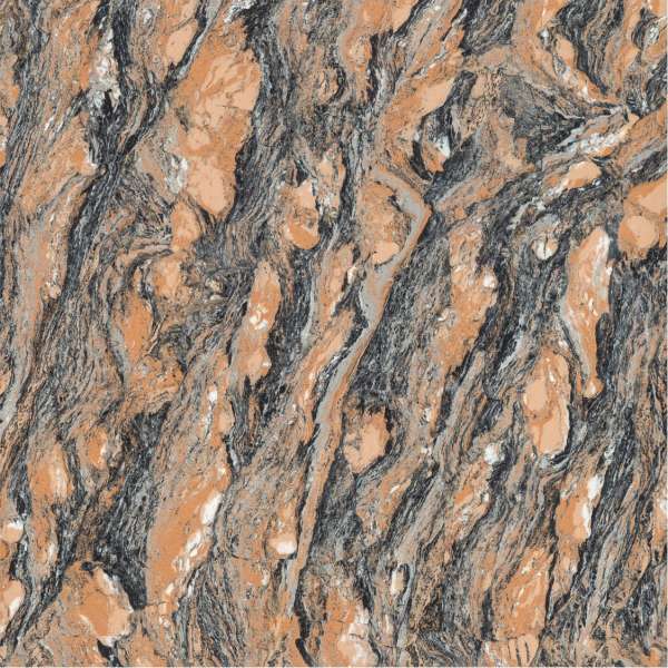 Kothak Vitrified Diisi kaping pindho - 600 x 600 mm ( 24 x 24 inci ) - DRAGON AMBER (D)