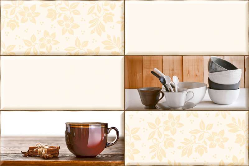 Wall Tiles - 300 x 450 mm  ( 12 x 18 inch ) - 44001_HL_1_{91}