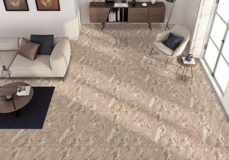 carrelage travertin - 600 x 600 mm ( 24 x 24 pouces ) - DREGA GOLD - DK