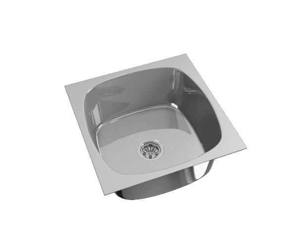 Tilelep Dapur Stainless Steel  - Nylexo_Sink (16x16)