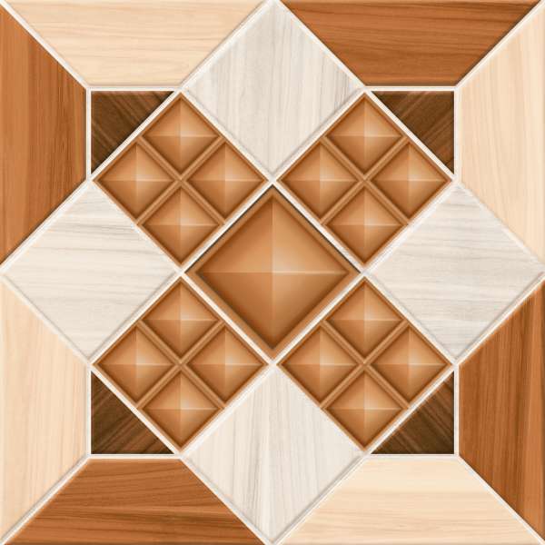 डिजिटल पोर्सिलेन  टाइल्स - 600 x 600 मिमी (24 x 24 इंच) - PYRAMID PINE