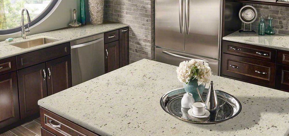 Colonial White Granite countertop