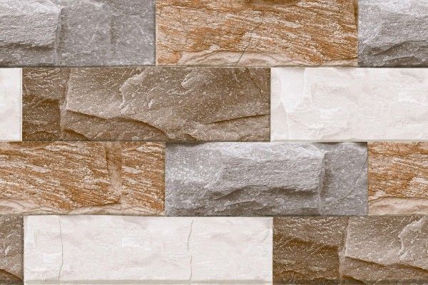 Exterior / Elevation Tiles - 250 x 375 mm ( 10 x 15 inch ) - E-740