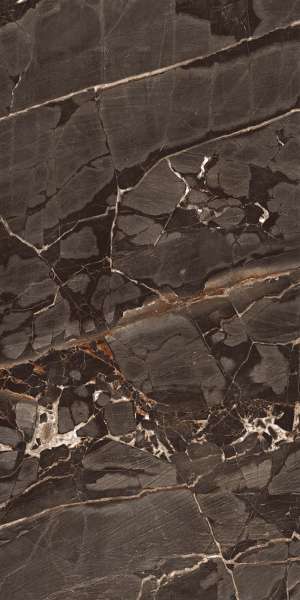 tiling porcelain stoneware - 800 x 1600 mm (32 x 64 pouces) - MARMOR BLACK-1