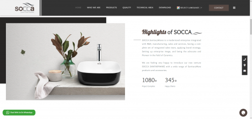 Socca Sanitary Ware