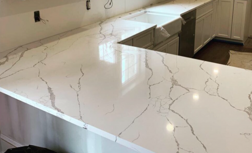 Himalayan White Marble Countertop