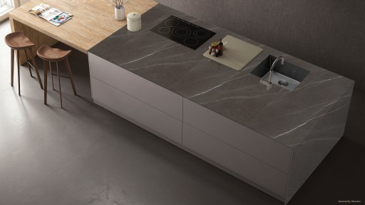 Pietra Grey Marble Countertop