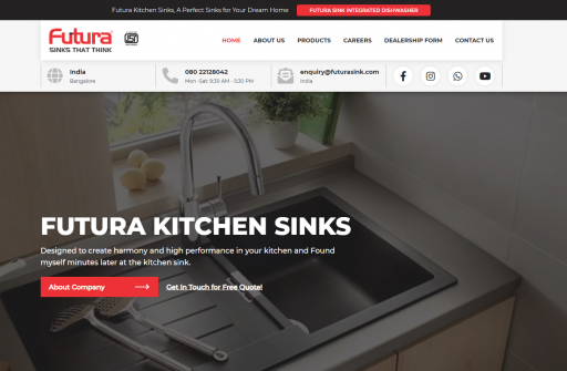 Futura Steel Sink