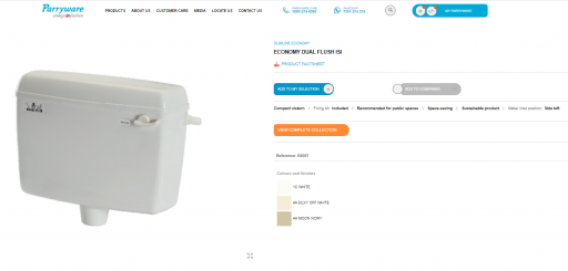 Parryware Toilet Cistern