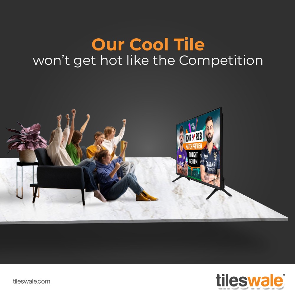 The competition might be heating up, but our tiles stay cool under pressure and throughout the summer heating! 