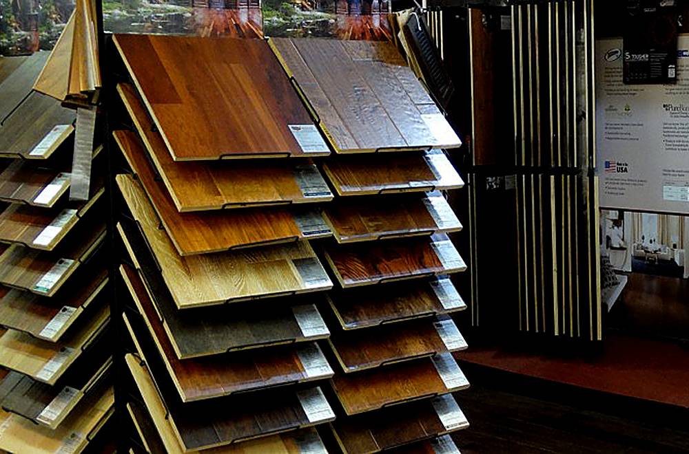 Idea Interiors wooden flooring store in coimbatore