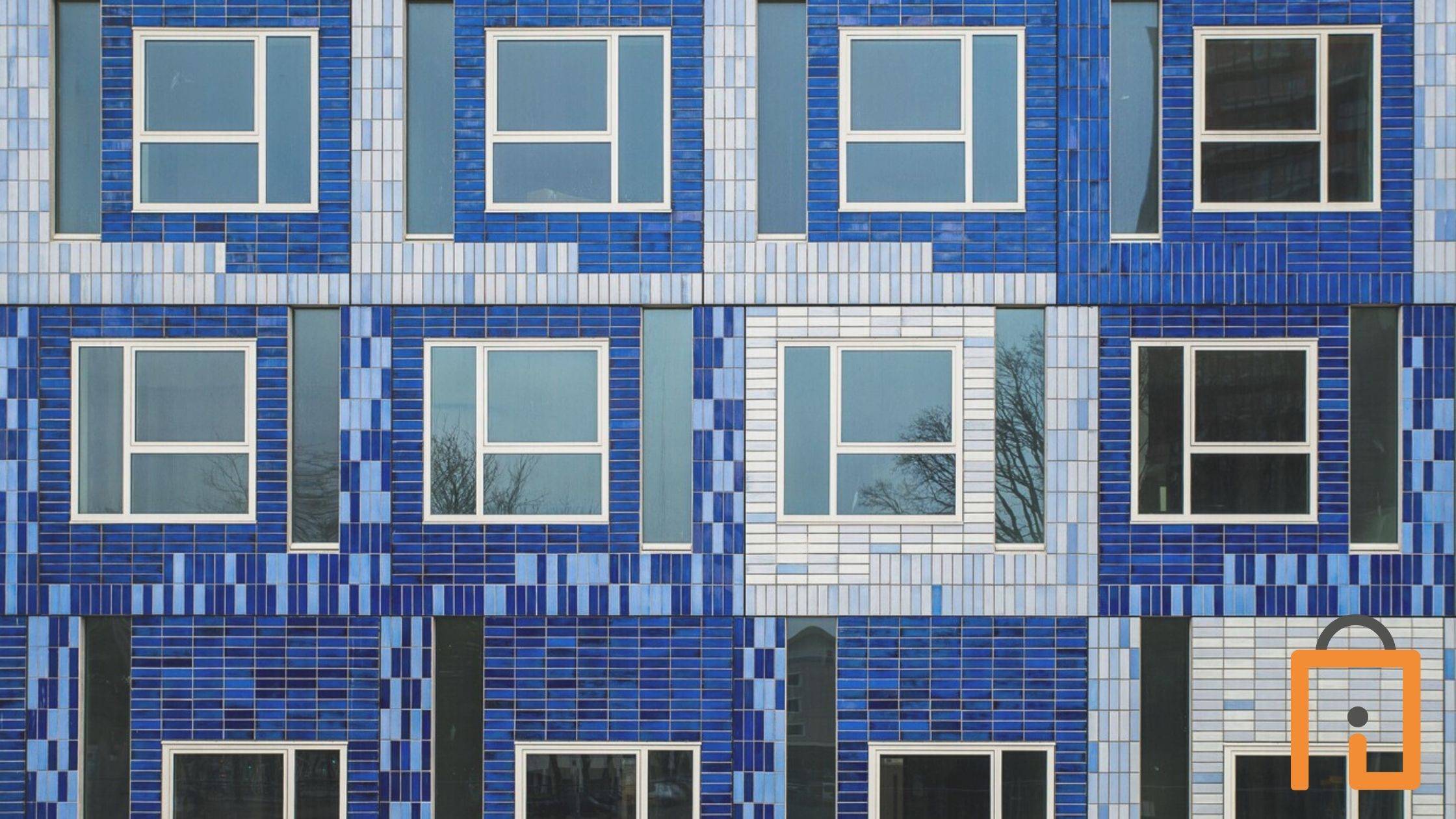 Random Pattern Exterior Elevation Outdoor Wall Tiles