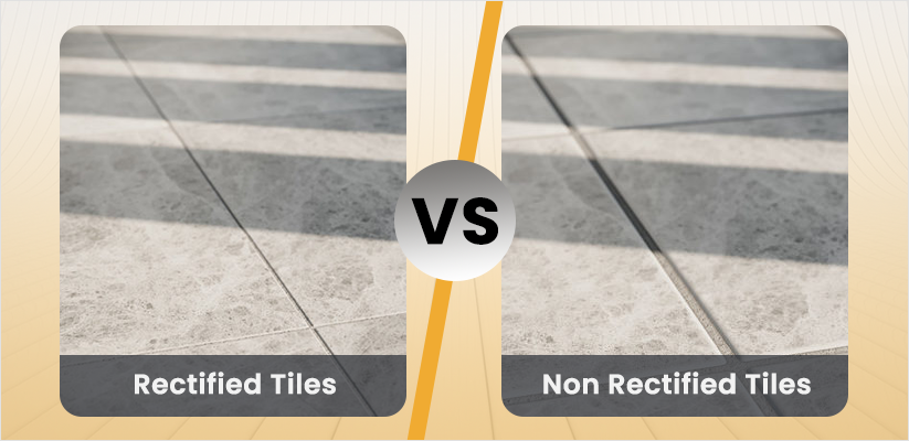 Rectified vs Non Rectified Tile