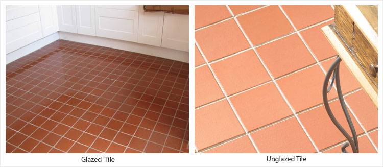 Glazed Tiles vs Unglazed Tiles