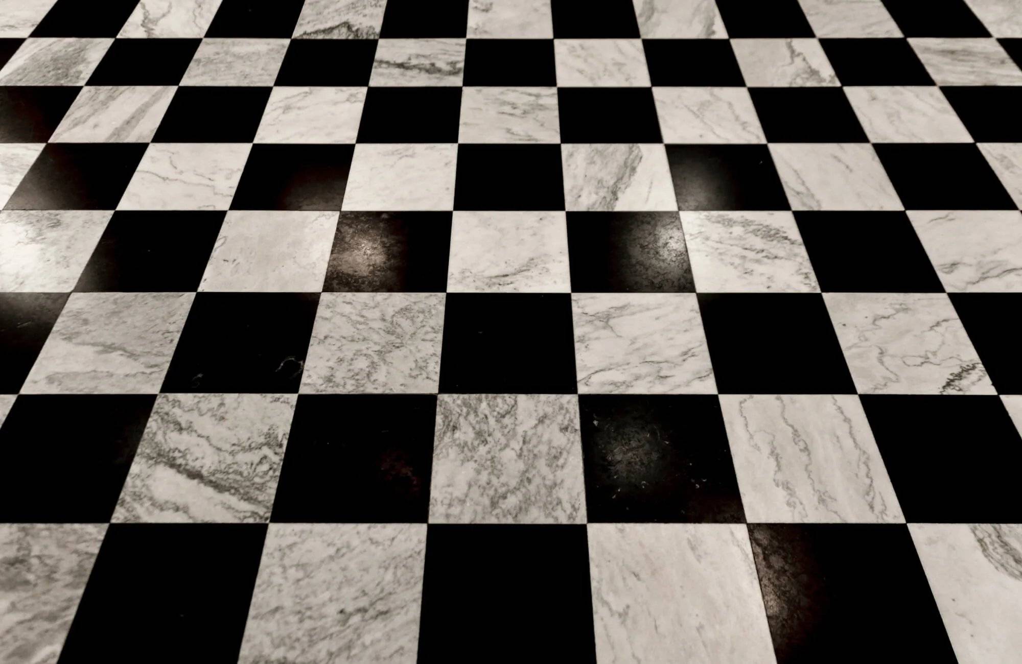 Checkerboard Pattern for Monochrome Tiles