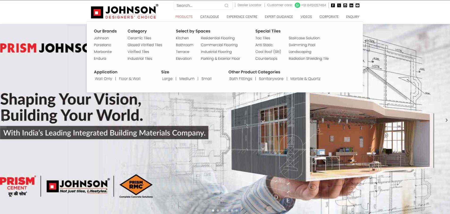 H&R johnson tile products