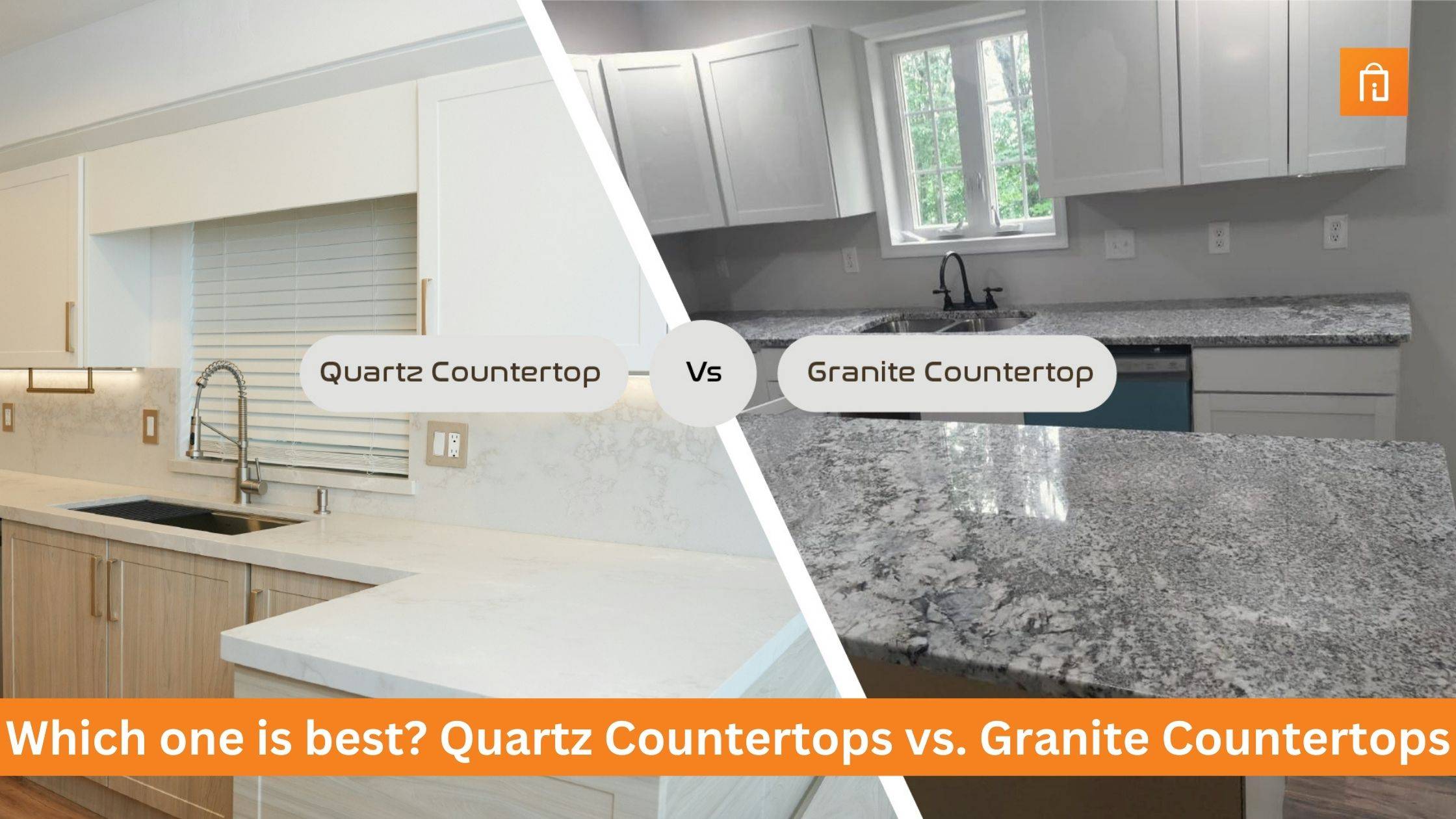 Which one is best? Quartz Countertops vs. Granite Countertops